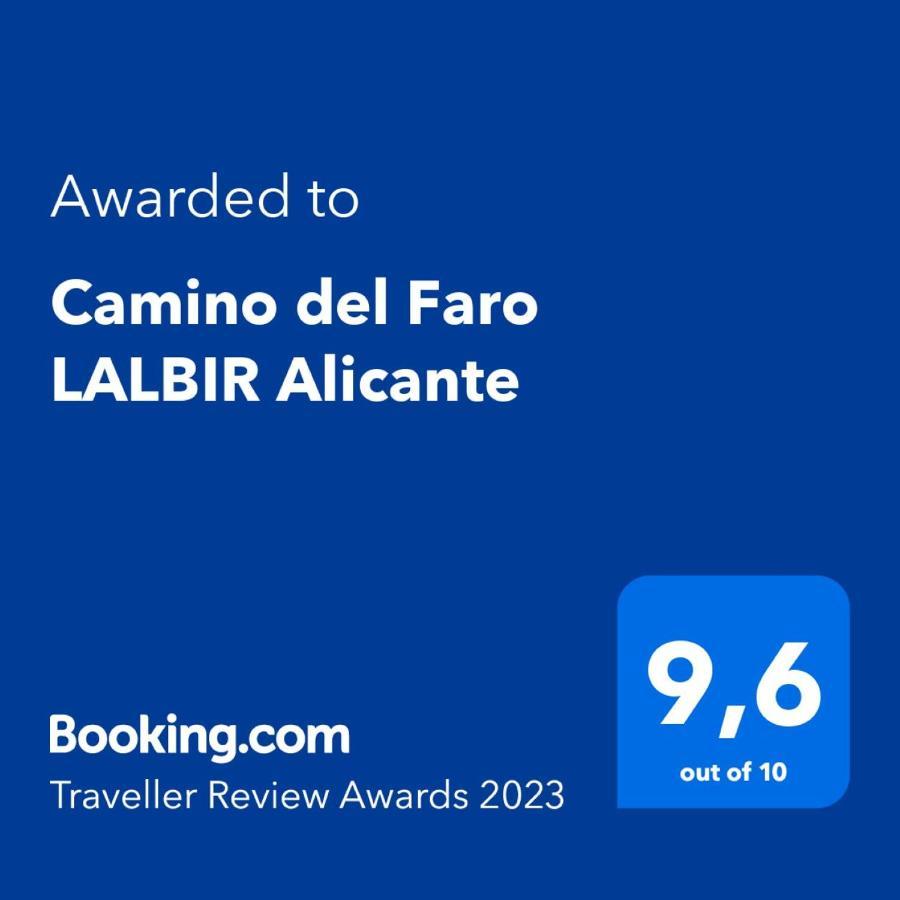 Camino Del Faro Lalbir Alicante El Albir Extérieur photo